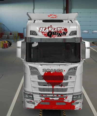 R.K.S. Livrea Harley Quinn Scania S v1.0