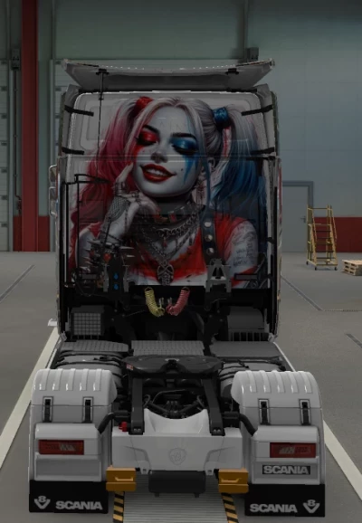 R.K.S. Livrea Harley Quinn Scania S v1.0
