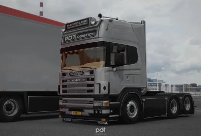 Scania 164G 480 PDT Logistics + Trailer v1.56