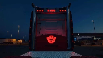 Scania PGRS V8 Backwall Pack 1.56