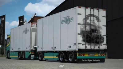 Scania R650 Leo Robertz KG + Trailer v5.0 1.56