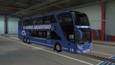 Sudamericanas F50 IV DP 6x2 Scania v1.6 ETS2 1.56
