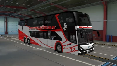 Sudamericanas F50 IV DP 6x2 Scania v1.6 ETS2 1.56