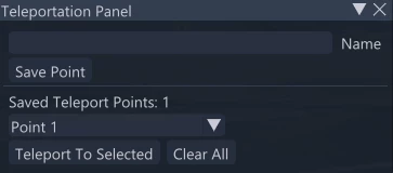 Teleportation Panel v1.1