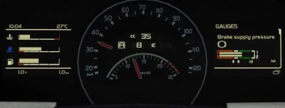 Volvo FH 2012 Realistic Dashboard Computer 1.56