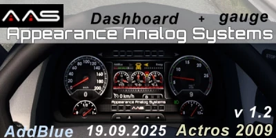 AAS Dashboard Actros 2009 06.11.2025 v1.2
