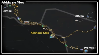 Abkhazia Map v1.1 1.56