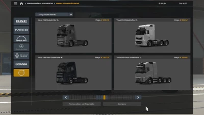 ALL TRUCKS AT THE DEALER ETS2 09 11 2025 v1.0 1.50 1.57