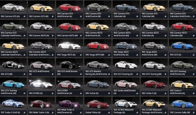 Back Porsche 911-992 Pack v1.0