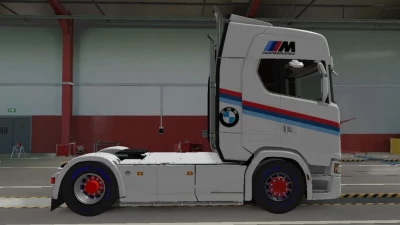 BMW SKIN FOR SCANIA S NextGen TRUCK v2.0