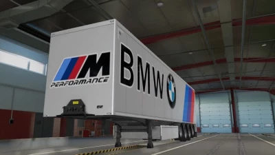 BMW Trailer Skin and Mudflaps v2.0