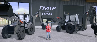 CAT 444 – 432 Pack backhoe loader v1.0.0.0