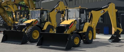 CAT 444 – 432 Pack backhoe loader v1.0.0.0