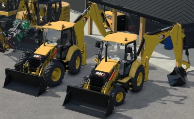CAT 444 – 432 Pack backhoe loader v1.0.0.0