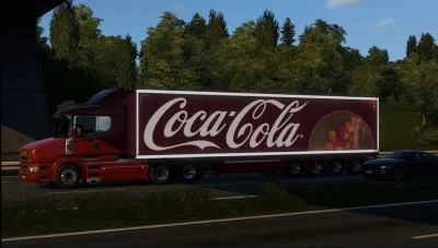 Christmas Coca Cola Trailer v1.0 1.57x