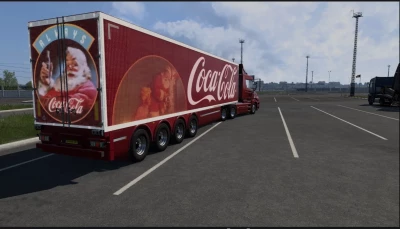 Christmas Coca Cola Trailer v1.0 1.57x