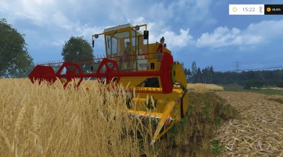 CLAAS DOMINATOR 105 NEW GOLD COMBAJN FARMER EXTRA HIT MEGA V1.0