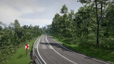 DK28 Wujskie - Tyrawa Wołoska, Podkarpackie, Poland v1.0 0.37.x