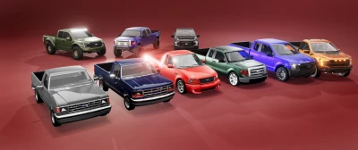 Ford F-150 Legacy Mod Pack (7 Trucks Included) v1.0