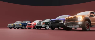 Ford F-150 Legacy Mod Pack (7 Trucks Included) v1.0