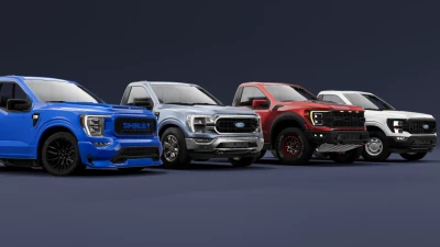 Ford F-150 Legacy Mod Pack (7 Trucks Included) v1.0