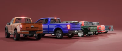 Ford F-150 Legacy Mod Pack (7 Trucks Included) v1.0