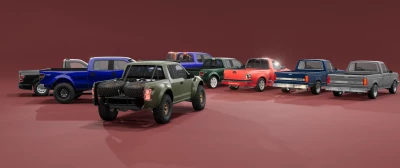 Ford F-150 Legacy Mod Pack (7 Trucks Included) v1.0