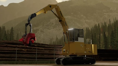 FS22 Kobelco SK400LL Log Loader v1.0.0.0