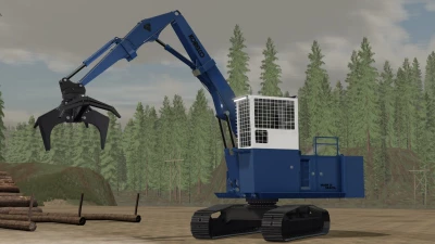 FS22 Kobelco SK400LL Log Loader v1.0.0.0