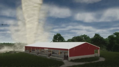 FS25 Beef Slat Barn v1.0.0.0