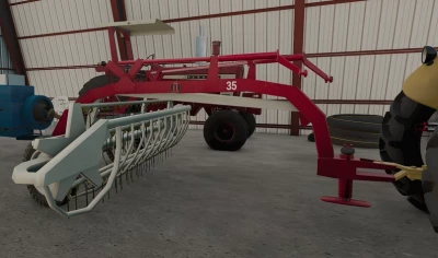 FS25 International Harvester 35 Side Delivery Rake v1.0.0.0
