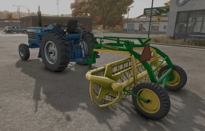 FS25 John Deere 74 Side Delivery Rake v1.0.0.0