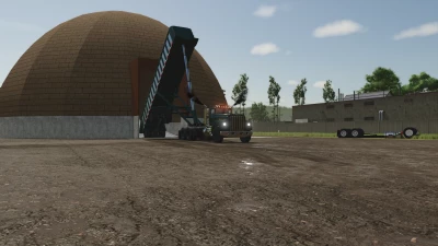 FS25 Lizard Frameless End Dump V5 Fix