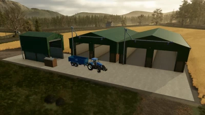 FS25 Multi Bay Grain Store v1.0.0.0