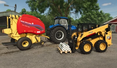 FS25 New Holland/Case IH Roll-Belt Round Baler v1.0.0.0