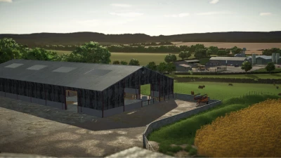 FS25 UK Large Beef Shed v2.0.0.0