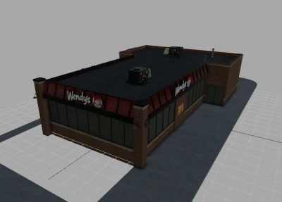 FS25 Wendys PREFAB v1.0.0.0