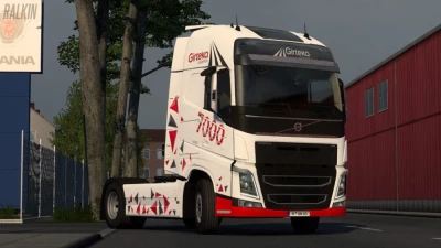 Girteka Logistics 7000th Truck Special Skin v1.1 1.57.x