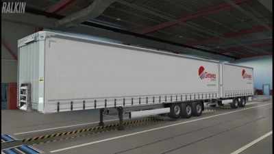 Girteka Logistics Krone DLC Skin Pack v1.0 1.56.x