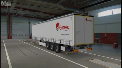 Girteka Logistics Krone DLC Skin Pack v1.0 1.56.x