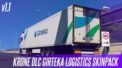 Girteka Logistics Krone DLC Skin Pack v1.1 (1.56.x)