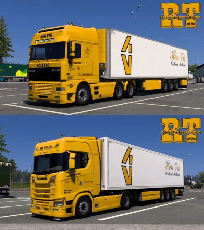 Hen Vis Transport Skin Pack v1.0
