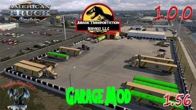 Jurassic Transportation Services Garage v1.0