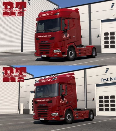 Lumcat Rail & Road Logistic GmbH Skins for DAF NGD/XD