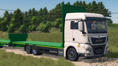 MAN TGX 6x2 Straw Bale v1.0.0.0