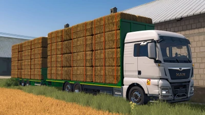 MAN TGX 6x2 Straw Bale v1.0.0.0