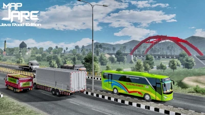 Map JATRA V3 Euro Truck Simulator 2 1.50 to 1.57