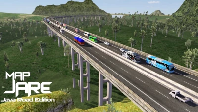 Map JATRA V3 Euro Truck Simulator 2 1.50 to 1.57