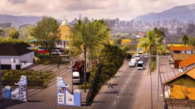 Map JATRA V3 Euro Truck Simulator 2 1.50 to 1.57