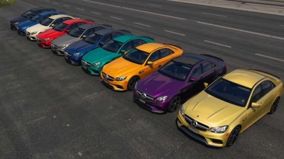 Mega Mercedes Car Pack (All Remasterd) High Quality V.1.0